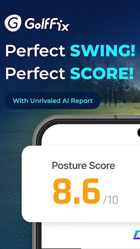 Скриншот 1 — GolfFix AI Golf Swing Analyzer