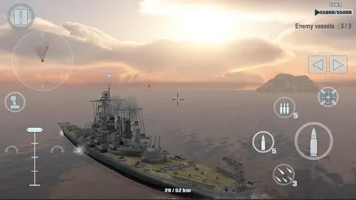 Скриншот 2 — Warship войны - морской бой