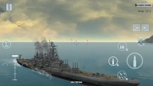 Скриншот 4 — Warship войны - морской бой
