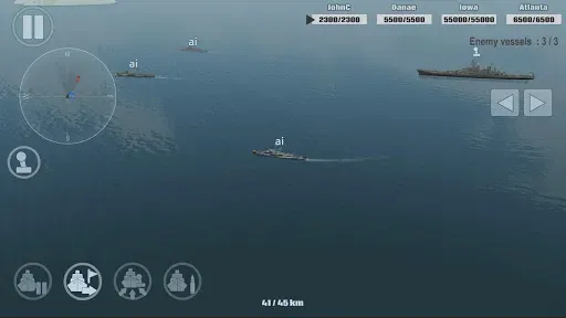 Скриншот 6 — Warship войны - морской бой