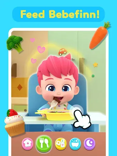 Скриншот 6 — Bebefinn Baby Care: для детей
