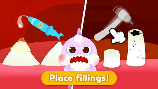 Скриншот 1 — Baby Shark Дантист Игра: Игра