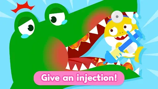 Скриншот 3 — Baby Shark Дантист Игра: Игра