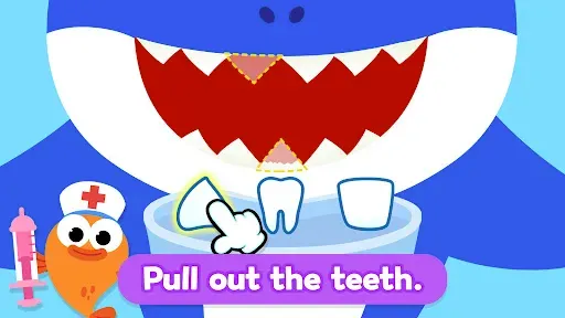 Скриншот 4 — Baby Shark Дантист Игра: Игра