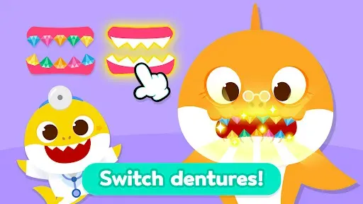 Скриншот 5 — Baby Shark Дантист Игра: Игра