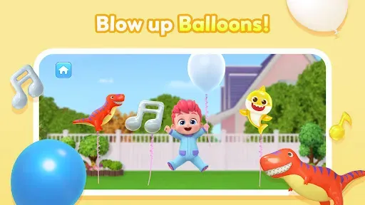 Скриншот 2 — Bebefinn День Рождения: игра