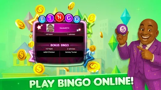Скриншот 4 — Bingo City 75 - бинго онлайн