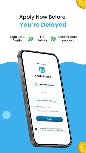 Скриншот 3 — Kredit Rupee Personal Loan App