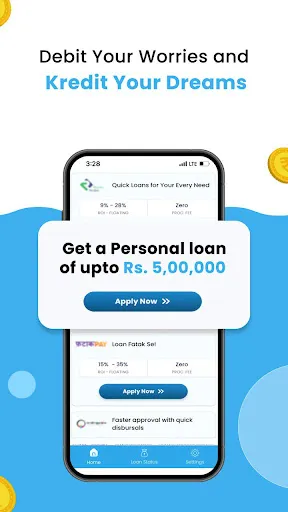 Скриншот 4 — Kredit Rupee Personal Loan App