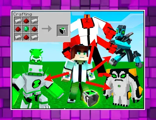 Скриншот 2 — Мод Бен for Minecraft PE