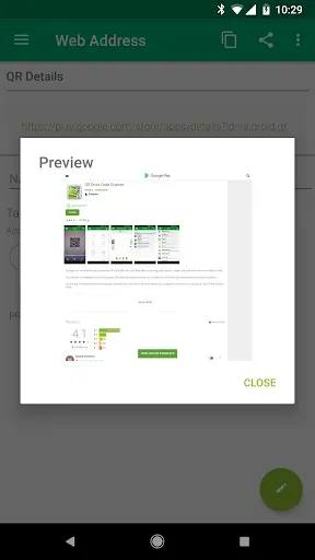 Скриншот 3 — QR Droid Code Scanner