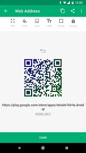 Скриншот 7 — QR Droid Code Scanner