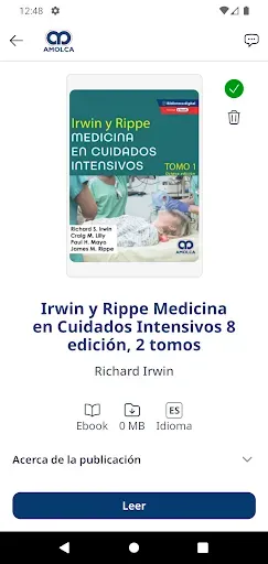 Скриншот 3 — Amolca: Tu Biblioteca Digital
