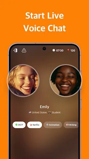 Скриншот 7 — Maum: 1 on 1 Voice Chat