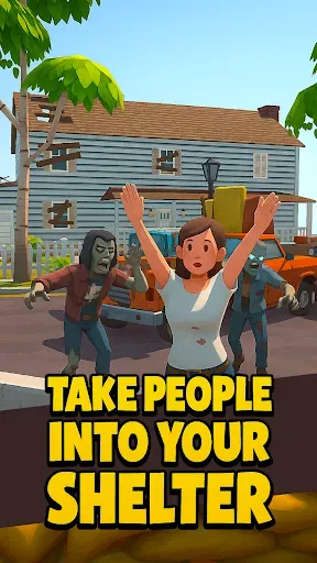 Скриншот 1 — Quarantine Zone: Idle Survival