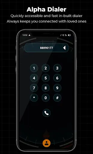 Скриншот 6 — Тема Alpha Hybrid Launcher 4D