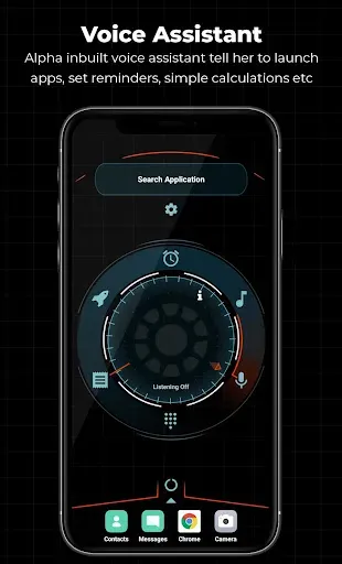 Скриншот 8 — Тема Alpha Hybrid Launcher 4D