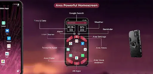 Скриншот 1 — Ares Launcher -Themes Launcher