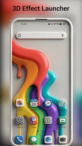 Скриншот 1 — 3D Effect Launcher, Cool Live