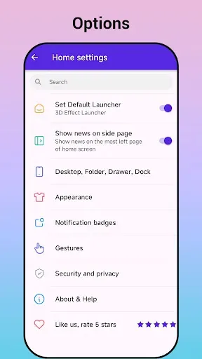 Скриншот 6 — 3D Effect Launcher, Cool Live