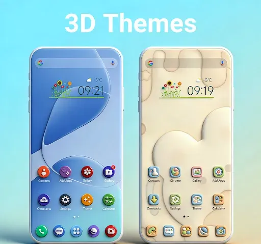 Скриншот 2 — 3D Launcher - Perfect 3D Live