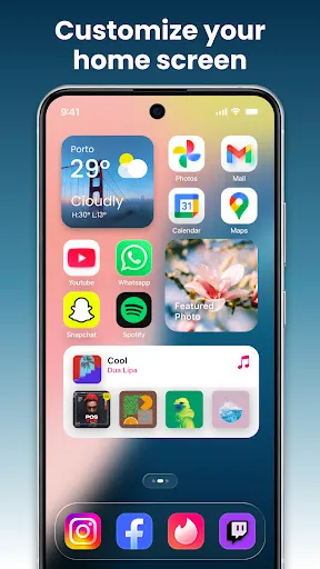 Скриншот 2 — 1 Launcher - Домашняя Launcher
