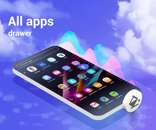 Скриншот 1 — 4D Launcher -Lively 4D Launche