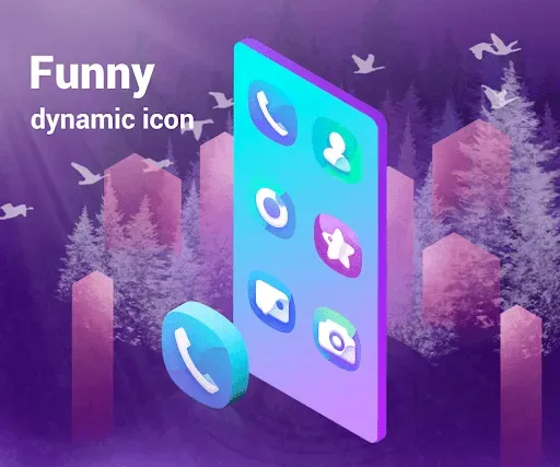 Скриншот 5 — 4D Launcher -Lively 4D Launche