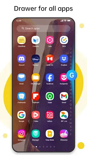 Скриншот 2 — Perfect Galaxy Note20 Launcher