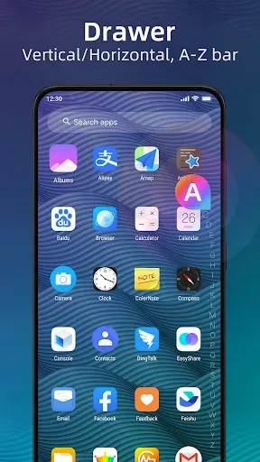 Скриншот 2 — Pie Launcher version 2026