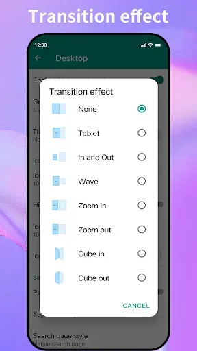 Скриншот 6 — Super P Launcher, Theme