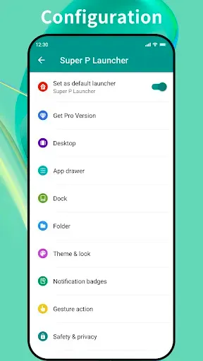Скриншот 7 — Super P Launcher, Theme