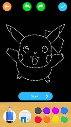 Скриншот 1 — Learn to Draw Cartoon