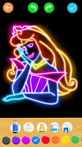 Скриншот 7 — Learn to Draw Princess