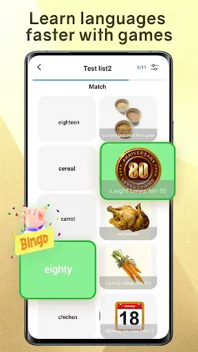 Скриншот 2 — Learn English Word, Flash Card