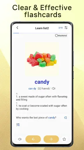 Скриншот 3 — Learn English Word, Flash Card