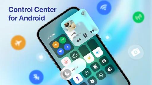 Скриншот 1 — Control Center iOS 26