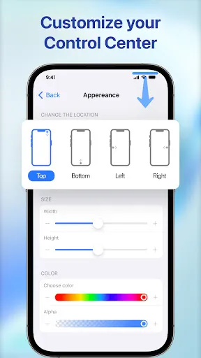 Скриншот 5 — Control Center iOS 26
