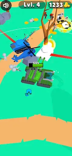 Скриншот 2 — Tank Commander: Army Survival