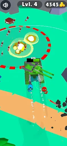 Скриншот 4 — Tank Commander: Army Survival
