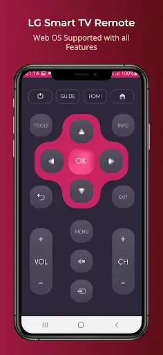 Скриншот 1 — LG Universal TV Remote