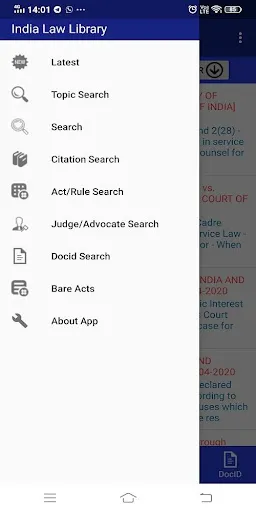Скриншот 3 — India law Library (Law App)