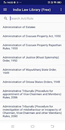 Скриншот 7 — India law Library (Law App)