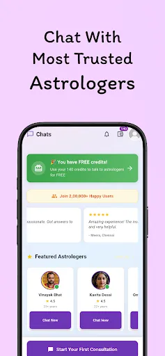 Скриншот 1 — Tapas: Free Astrologer Chat