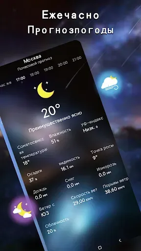 Скриншот 5 — Местный прогноз погоды: точный