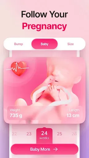 Скриншот 2 — Цикл и Беременность — Femin