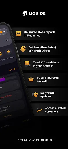 Скриншот 1 — Liquide - Stock Investment App