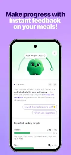Скриншот 4 — Simple・AI Weight Loss & Health