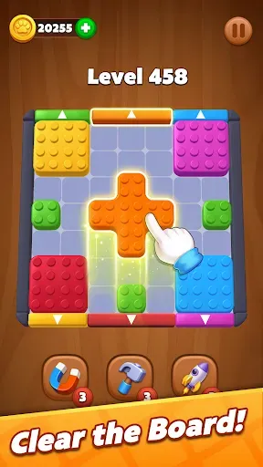 Скриншот 1 — Wood Block Mania: Блок Пазл