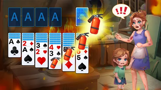 Скриншот 6 — Пасьянс Косынка: Спасение Игры